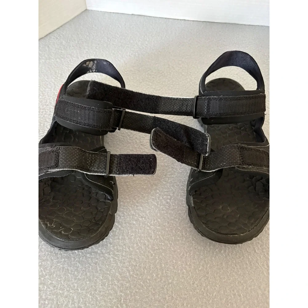 Nike ACG All-Trac Sandals Size 9 Black Red Hiking Outdoor Sport Gorpcore Trail